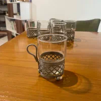 سرویس ۶ عددی گیره چای خوری