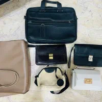 ۶ تا کیف چرم طبیعی و اداری