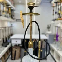 قلیان کرنو تنه مشکی مات