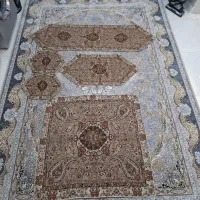 ست رومیزی ۵ تیکه ترمه ابریشم یزد