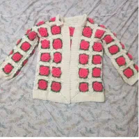 ژاکت بهاره دست بافت