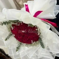 دسته گل باکس ربانی تخفیف ویژه