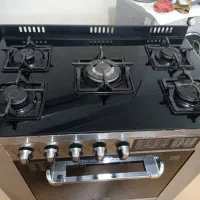 اجاق گاز پنج شعله طرح فر