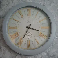 ساعت دیواری دو موتور