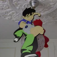 لوستر واسه اتاق بچه طرح بن تن بسیار تمیز