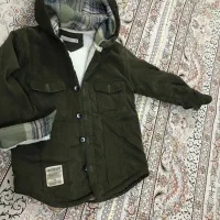 کاپشن مخمل کبریتی داخل خز