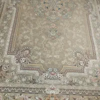 فرش ماشینی 6متری دوعدد رنگ  گردویی