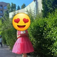 پیراهن دخترانه وکفش