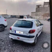 پژو ۲۰۶ مدل ۹۰ تیپ ۵ معاوضه با خودرو تصادفی