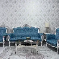 مبل سلطنتی۹نفره همراه سه عدد جلو مبلی