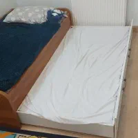 تخت دو نفره کودک و نوجوان کمجا تمام MDF