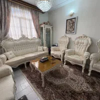 مبلمان ۹ نفره + میز نهارخوری + بوفه + عسلی