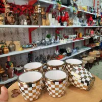 فنجون دسته دار قهوه 6عددی
