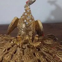 جاجواهری برنجی نگین دار