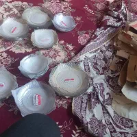 دودست بشقاب غذاخوری