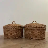 سبد های دست بافت