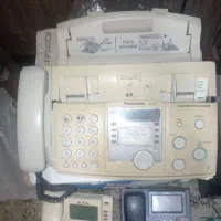 یک دستگاه تلفن فکس+6 تلفن اداری خانگی 2خط و1خط