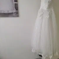لباس عروس طرح پروانه اجاره یا فروش