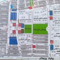 زمین حاشیه بلوار موقعیت دار
