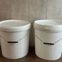 سطل ۲۵ کیلویی پلاستیکی