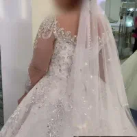 لباس عروس لباس عروس سنگدوزی لباس عروس مزون دوزی