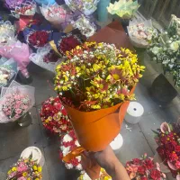 دسته گل های داوودی بابونه ای