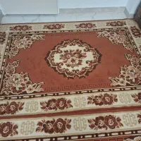 دوعدد فرش ۱ونیم در ۲ونیم طرح برجسته