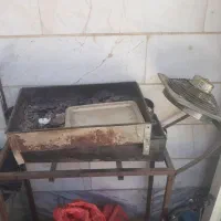 منقل جگر و خوشه و شیشه سه طبقه