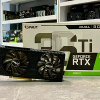 کارت گرافیک RTX 3060TI PALIT DUAL مشابه آک 8GB