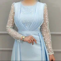 لباس مجلسی دو دامنه
