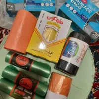 کیسه زباله نایلونی آکبند