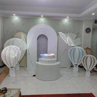 گل ارایی،بادکنک ارایی،عدد تولد،بک گراند،میزسوارز