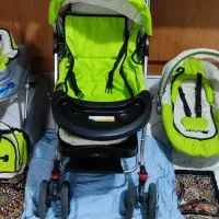 ست کامل کالسکه،کریر،روروعک،ساک بچه