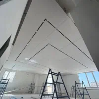 اجرای کناف تایل کمپارس  دیوار پارتیشن