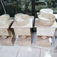 روشویی تمام سنگ براق کد۳۰۰