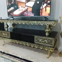 میز تلویزیون برنجی