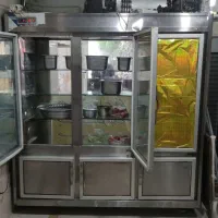 یخچال ایستاده ۶درب(تمام استیل)