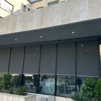 پرده برقی مخصوص‌ نمای بیرونی ساختمان
