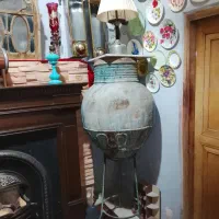خمره بزرگ عتیقه باپایه فولادی تقدیم میشه خدمتتون