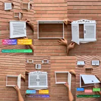 جعبه فیوز دیواری PVC جاکلیدی و شلف دکوری شلفیران