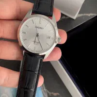 ساعت سیکو ۵ وینتج اتوماتیک بند جیر با جعبه