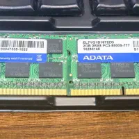 ۲ عدد رم ۲ گیگ DDR3 لپ‌تاپی
