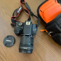 دوربین کنون D750 لنز 18-135 شات ۵هزار همراه کارتون