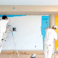 نقاشی ساختمان مصنوعات فلزی و چوبی