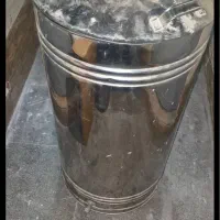 بشکه سماوری استیل شیرداربزرگ هیتی