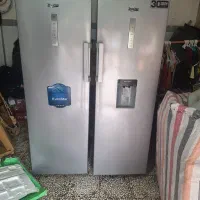 فروش فوری یخچال دوقلو یورو استار  آکبند صفر صفر