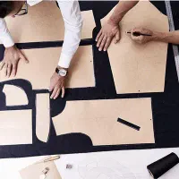 الگوی آماده لباس زنانه مردانه بچه گانه سایز بندی