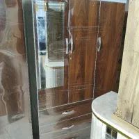کمدلباسی سه درب آینه دار