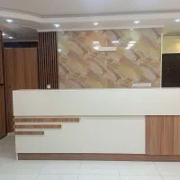میز منشی(کانتر پذیرش)MDF،نو،مناسب کلینیک وآرایشگاه
