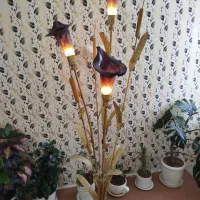 آباژور- ساعت ایستاده وچوب بامبو